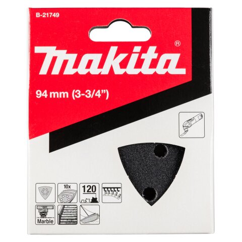 Makita B-21749 Delta-Schleifpapier Stein K120