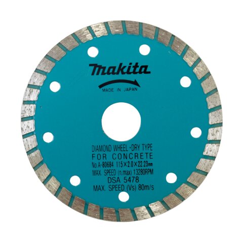 Makita A-80684 Diamantsch. 115mm Pfanne EN