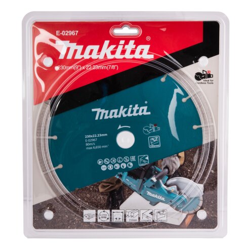 Makita E-02967 Diamanttrennscheibe 230mm Beton EN