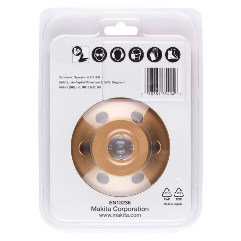 Makita B-12289 Schleiftopf 125mm fein