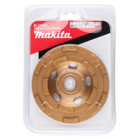 Makita B-12295 Schleiftopf 125mm grob EN