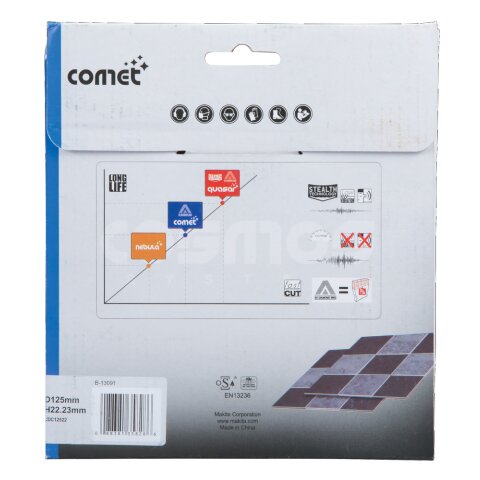 Makita B-13091 Diamanttrennscheibe 125x22,23 COMET - B-13091