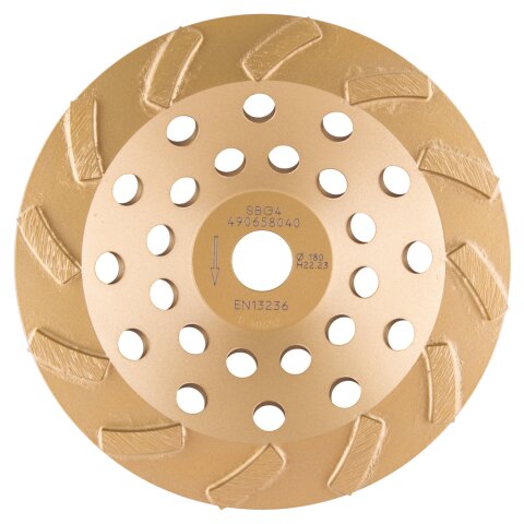 Makita P-40652 Schleiftopf 180mm EN