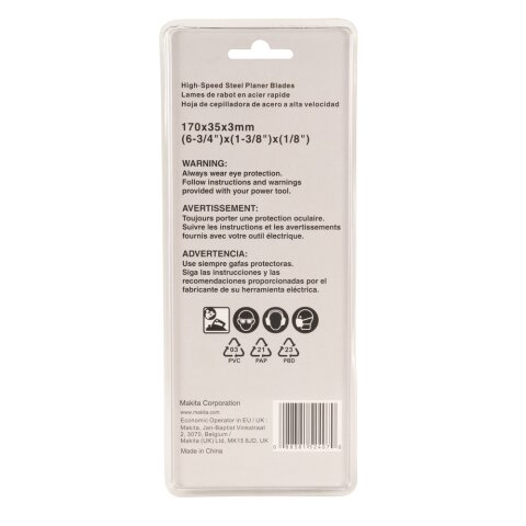 Makita D-63666 Hobelmesser HSS 170mm