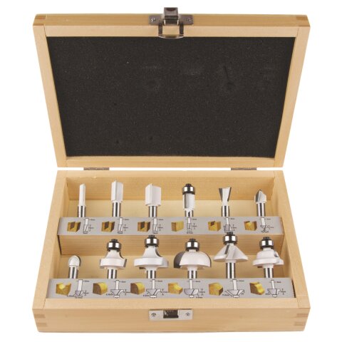 Makita D-53556 Fr&auml;ser-Set 8mm 12Stk EN