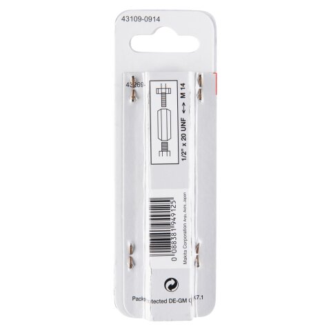 Makita P-22062 Adapter 1/2" 20UNF-M14 EN