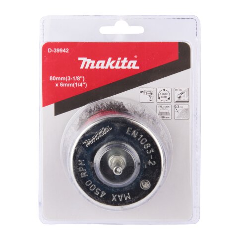 Makita D-39942 Topfbürste 80mm