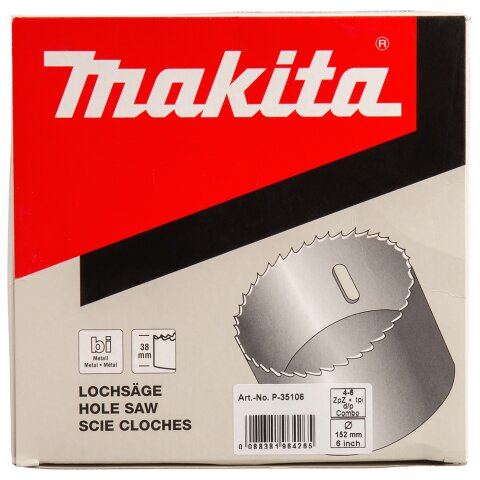 Makita P-35106 BIM Lochsäge 152mm