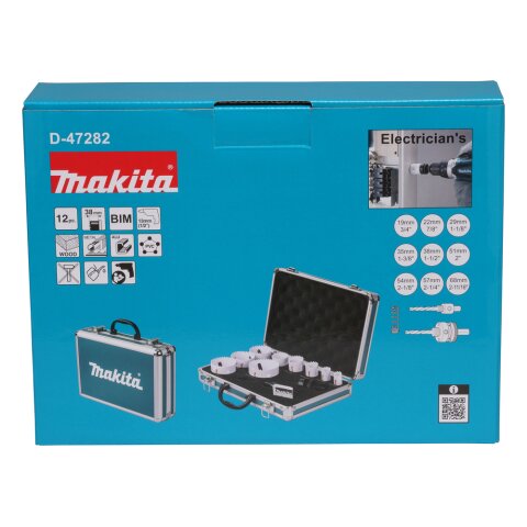 Makita D-47282 BIM Lochsägen-Set 12tlg