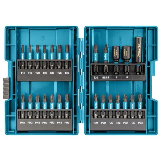 Makita E-03109 Impact Black Bit-Set 90-tlg. EN