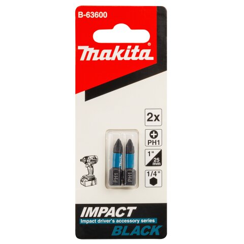 Makita B-63600 PH Bit 1x25 2Stk EN