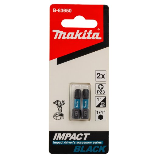 Makita B-63650 PZ Bit 3x25 2Stk
