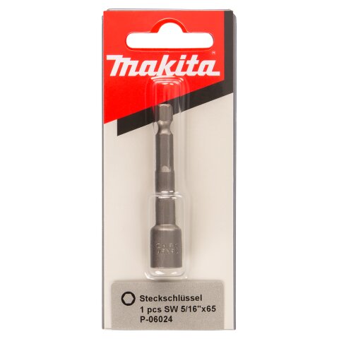 Makita P-06024 Steckschlüssel 1/4" SW5 16"