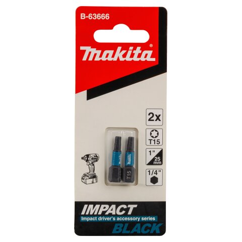 Makita B-63666 Bit T15x25mm 2Stk. EN
