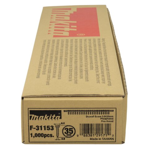 Makita F-31153 Schnellbauschr. Fein 3,9x35mm EN