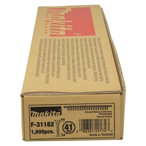 Makita F-31182 Schnellbauschr. Grob 3,9x41mm EN