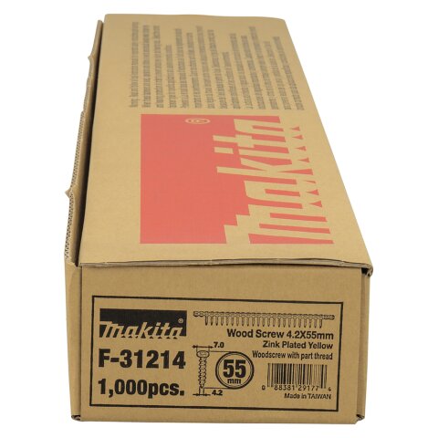 Makita F-31214 Schnellbauschr. Holz 4,2x55mm EN