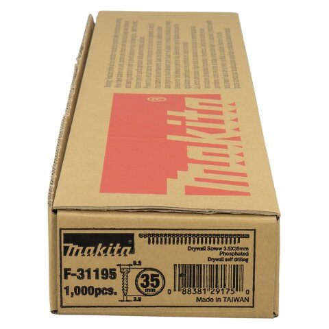 Makita F-31195 Schnellbauschr. TEKS 3,5x35mm EN