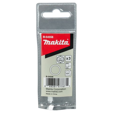 Makita B-54558 O-Ring-Set f. 1/2" 17mm EN