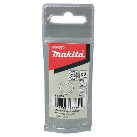 Makita B-54570 O-Ring-Set f. 1/2" 20-32mm EN