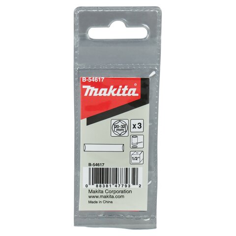 Makita B-54617 Stift-Set f. 1/2" 20-32mm EN