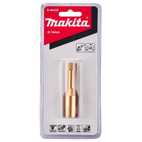 Makita D-44432 Diamant-Hohlbohrkrone 14mm M14