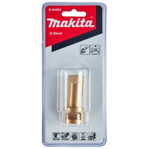 Makita D-44454 Diamant-Hohlbohrkrone 20mm M14