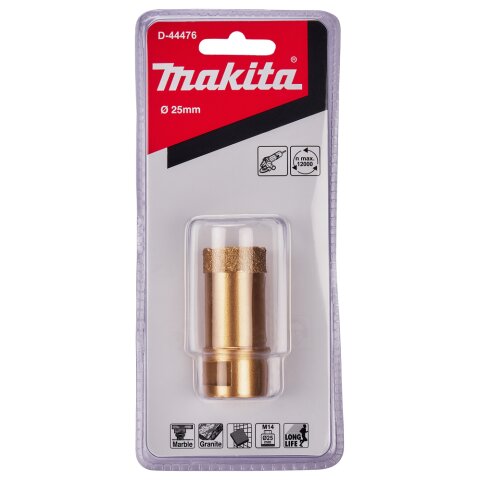 Makita D-44476 Diamant-Hohlbohrkrone 25mm M14