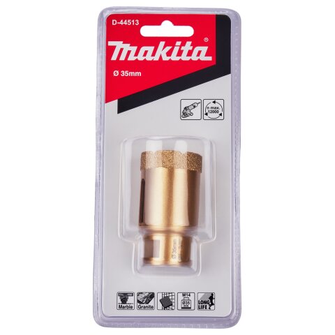 Makita D-44513 Diamant-Hohlbohrkrone 35mm M14