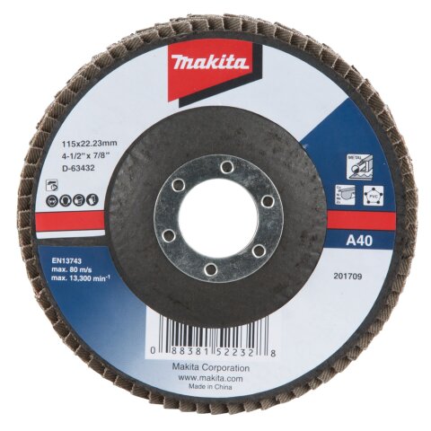 Makita D-63448 Fächerschleifscheibe 115mm A60 EN