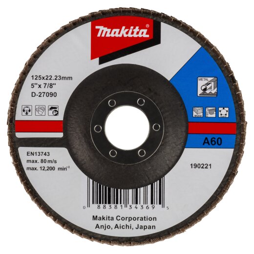Makita D-27090 Fächerschleifscheibe 125mm A60