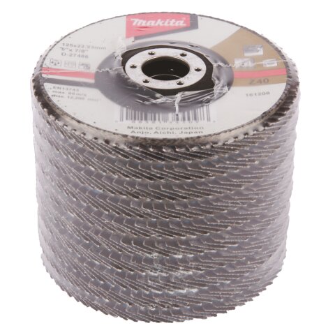 Makita D-27486 Fächerschleifscheibe 125mm Z40