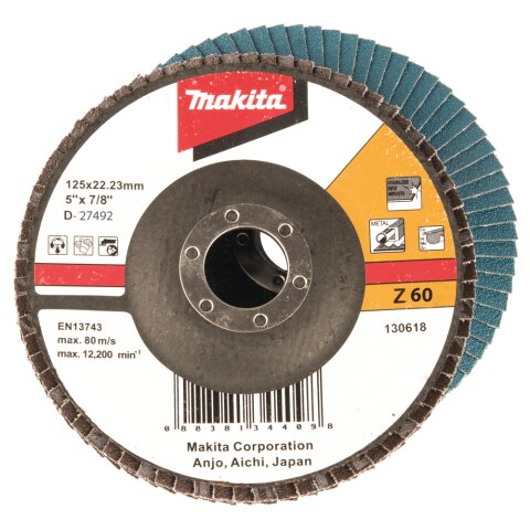 Makita D-27492 Fächerschleifscheibe 125mm Z60