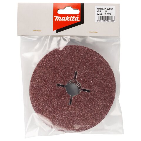 Makita P-00957 Fiberscheibe 125x22mm K24
