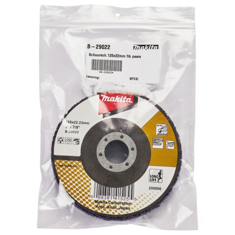 Makita B-29022 Reinigungsscheibe LL 125mm EN