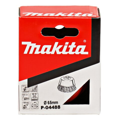 Makita P-04488 Stahldrahttopfbürste 65mm