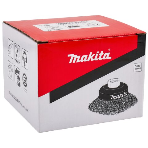 Makita D-39780 Stahldrahttopfbürste MS 90mm EN
