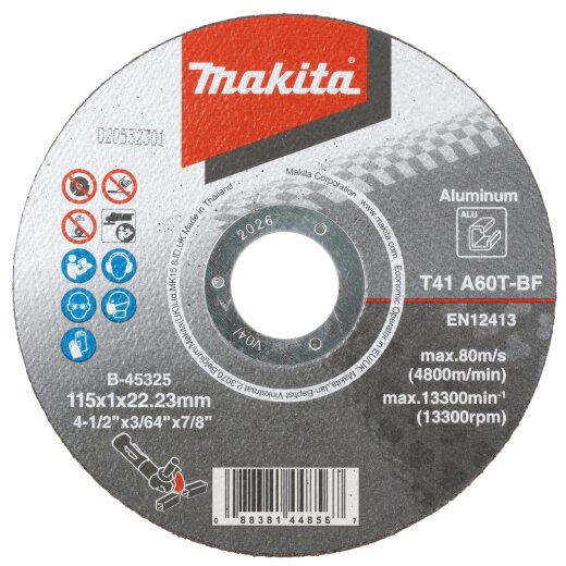 Makita B-45325 Trennscheibe 115x1mm Alu