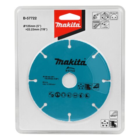 Makita B-57722 Trennscheibe 125mm universal EN