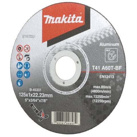 Makita B-45331 Trennscheibe 125x1mm Alu