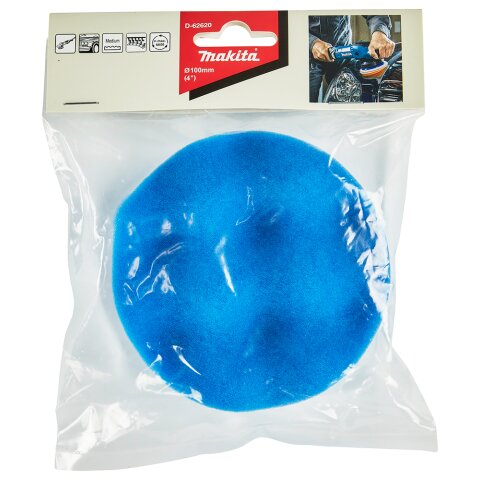 Makita D-62620 Polierpad Blau 100mm