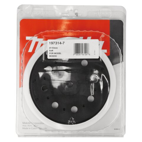 Makita 197314-7 Schleifteller  Weich 150mm EN