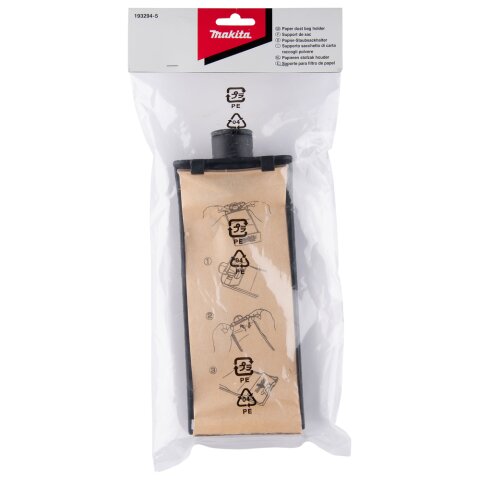 Makita 193294-5 Staubsackhalter + 1xPapiersack