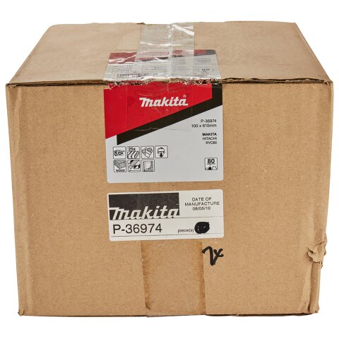 Makita P-36974 Schleifband 100x610mm K80 25St