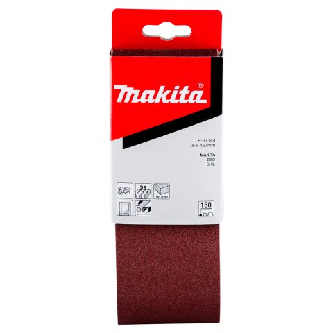 Makita P-37144 Schleifband 76x457mm K150 EN