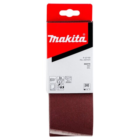 Makita P-37150 Schleifband 76x457mm K240 EN