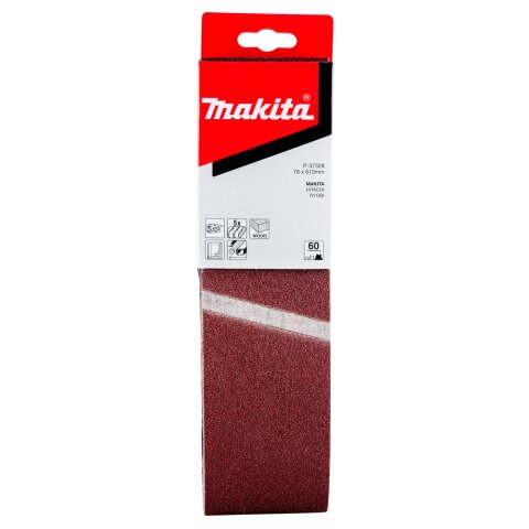 Makita P-37328 Schleifband 76x610mm K60 EN