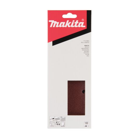 Makita P-31865 Schleifpapier 93x230mm K100 LOCH