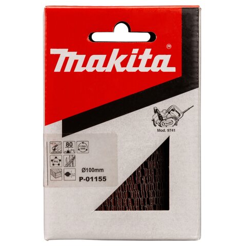 Makita P-01155 Lamellenschleifer K80 EN