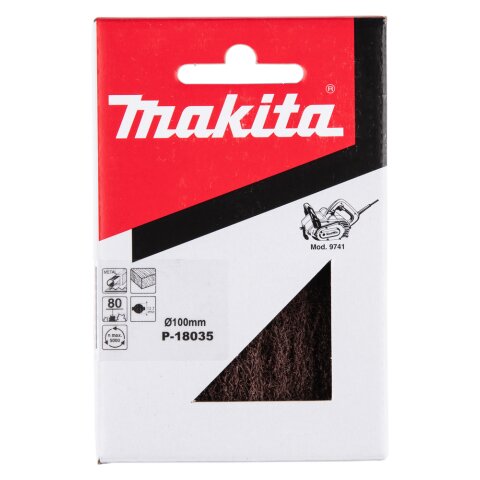 Makita P-18035 Walzenbürste Vlies K80 EN